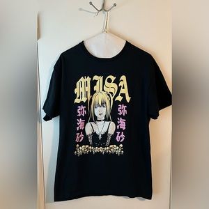 Hot Topic Death Note Misa Amane TeeShirt Size Medium